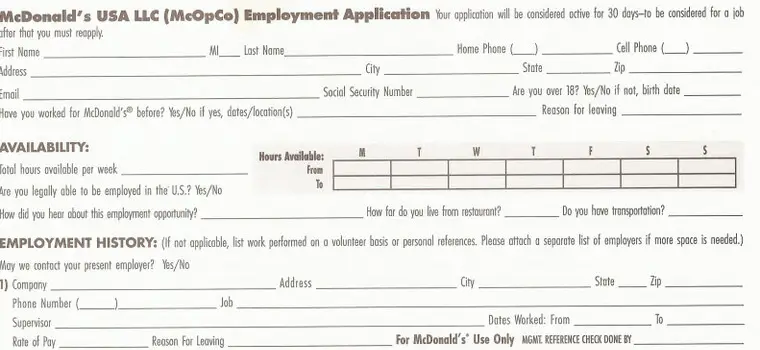 mdonalds pdf application