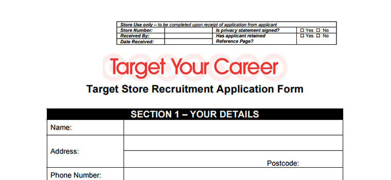 target pdf application