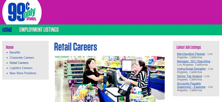 99 cent store careers