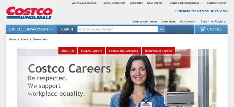 Costco Application 2021 Careers Job Requirements Interview Tips