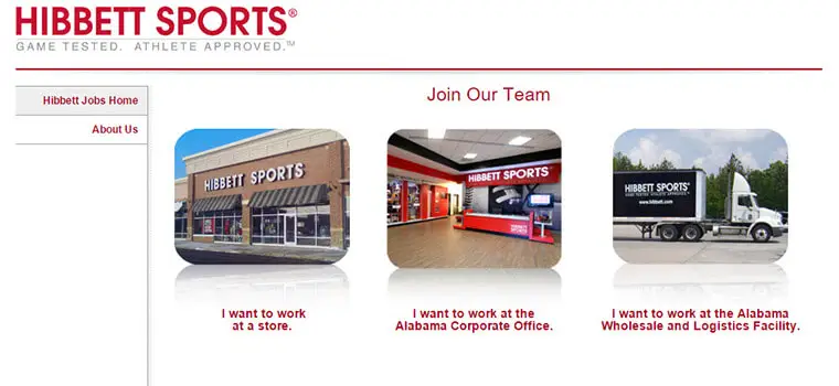 hibbett sports job application