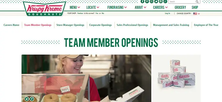 krispy kreme careers