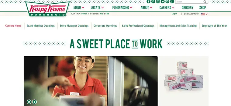 krispy kreme job application