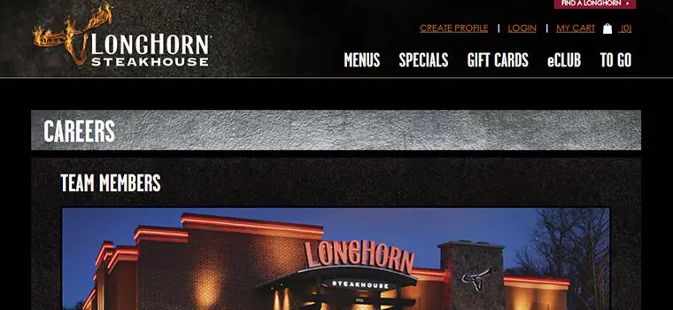 longhorn steakhouse careers