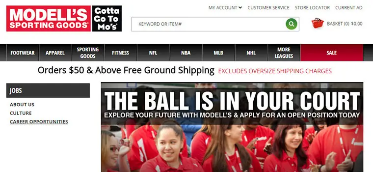 modells careers