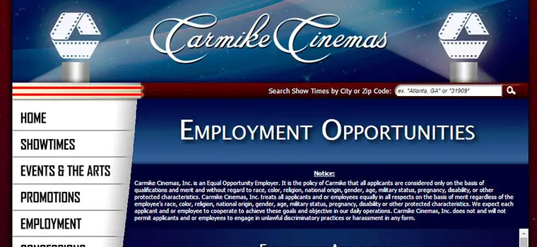 carmike job application