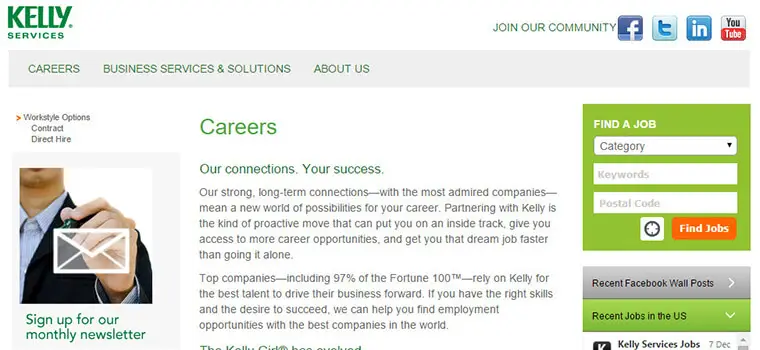 kelly services careers