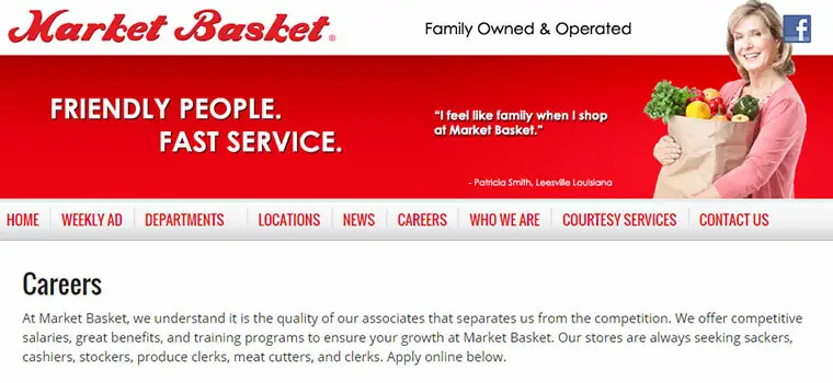 market basket careers