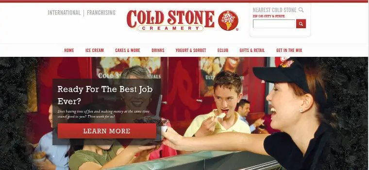 Cold Stone Creamery careers
