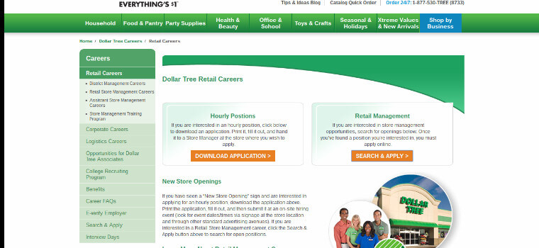 Dollar Tree Application 2020 Careers, Job Requirements