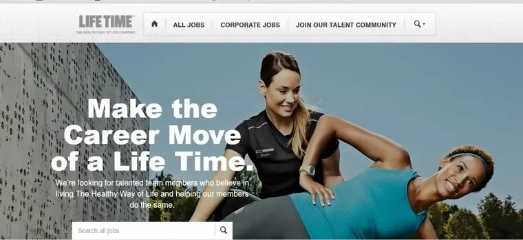 Lifetime fitness careers