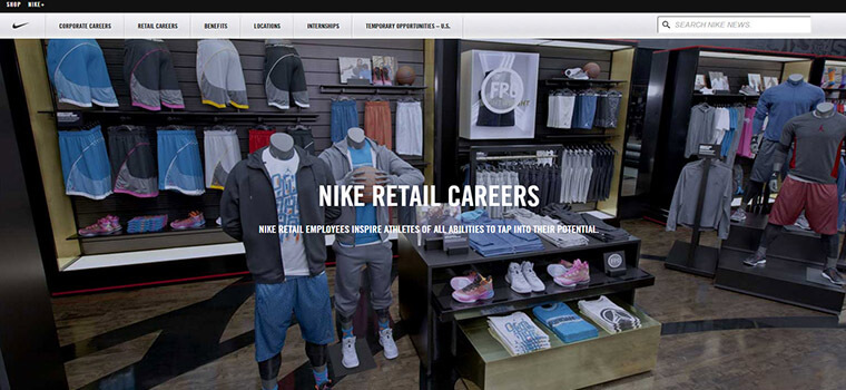 Nike retail career opportunities