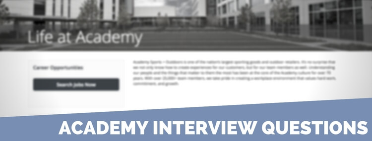 academy interview questions