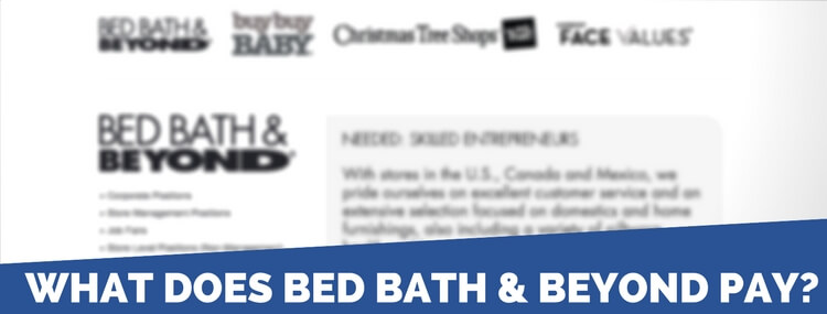 bed bath & beyond pay