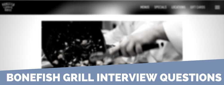 bonefish grill interview questions