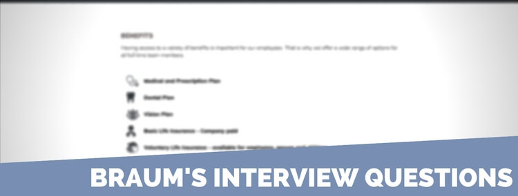 braum's interview questions