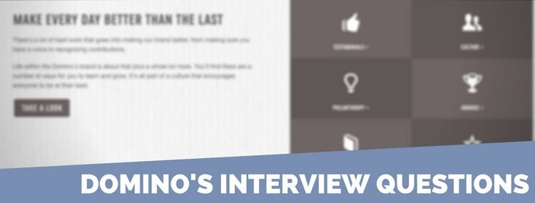 domino's interview questions