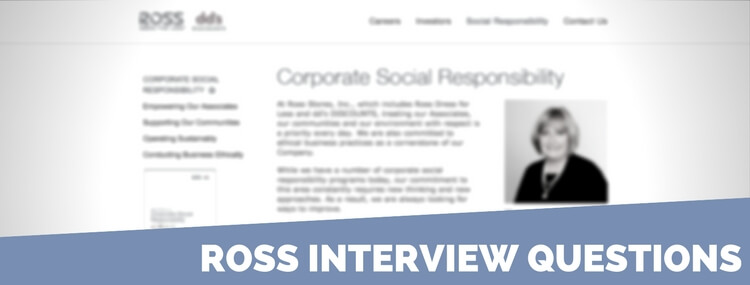 ross interview questions