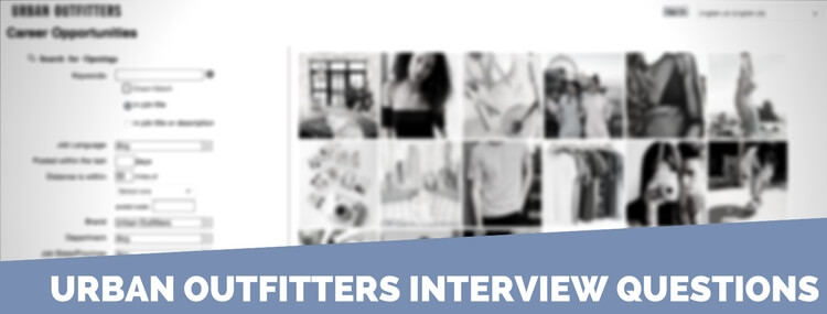 Job interview at urban outfitters