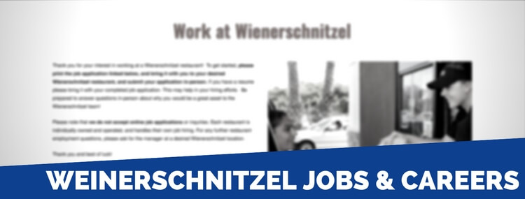 weinerschnitzel careers