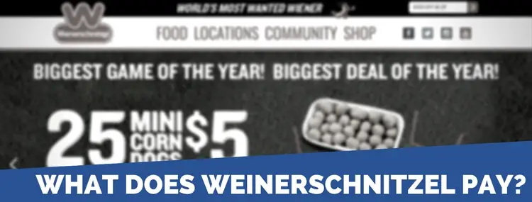 weinerschnitzel pay