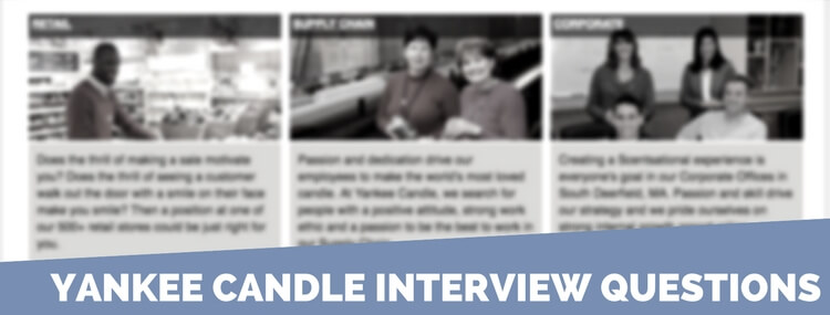 yankee candle interview questions