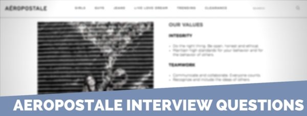 Aeropostale Application | 2022 Careers, Job Requirements &amp; Interview Tips