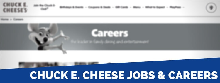 chuck e. cheese careers