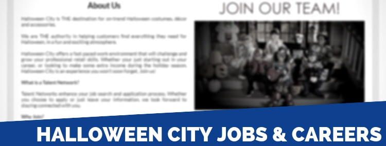 Halloween City Careers