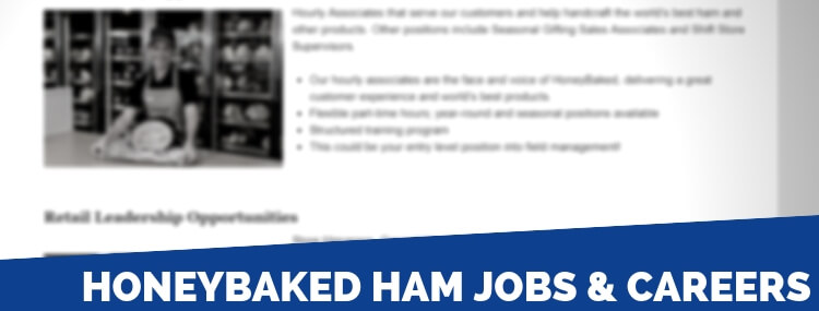 HoneyBaked Ham Careers