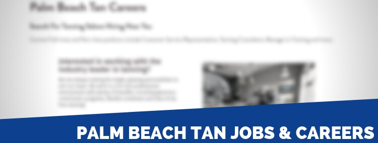 Palm Beach Tan Careers