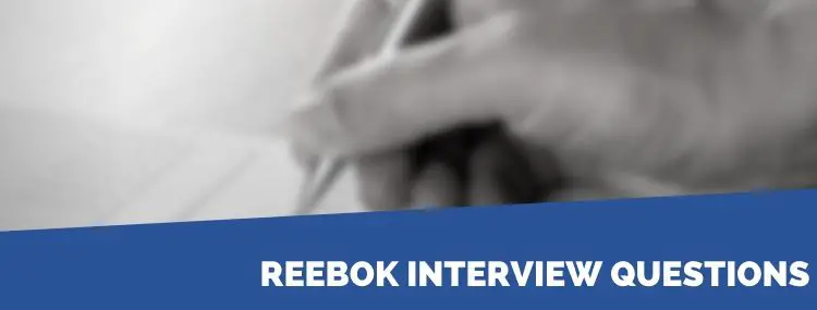 reebok sales associate interview